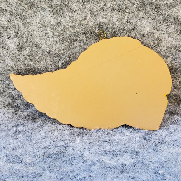 VTG Wooden Holiday Decor Set Of 4 Easter Bunny Pumpkins Heart Cornucopia 1980s - Picture 14 of 15